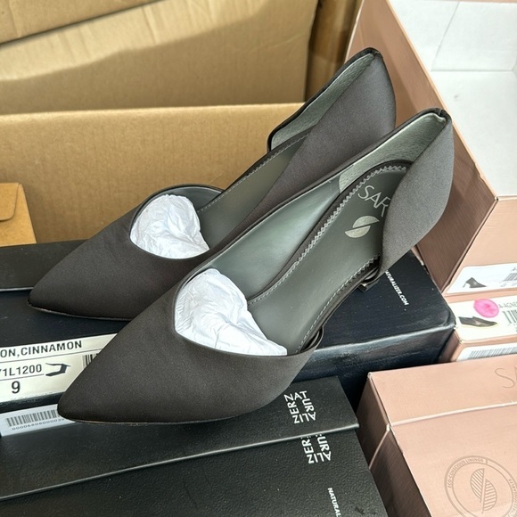 FRANCO SARTO  Sherry Half D'orsay Pump In Black - Picture 6 of 7